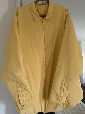 Essentials Men's Lightweight Zip-Front Jacket - Yellow